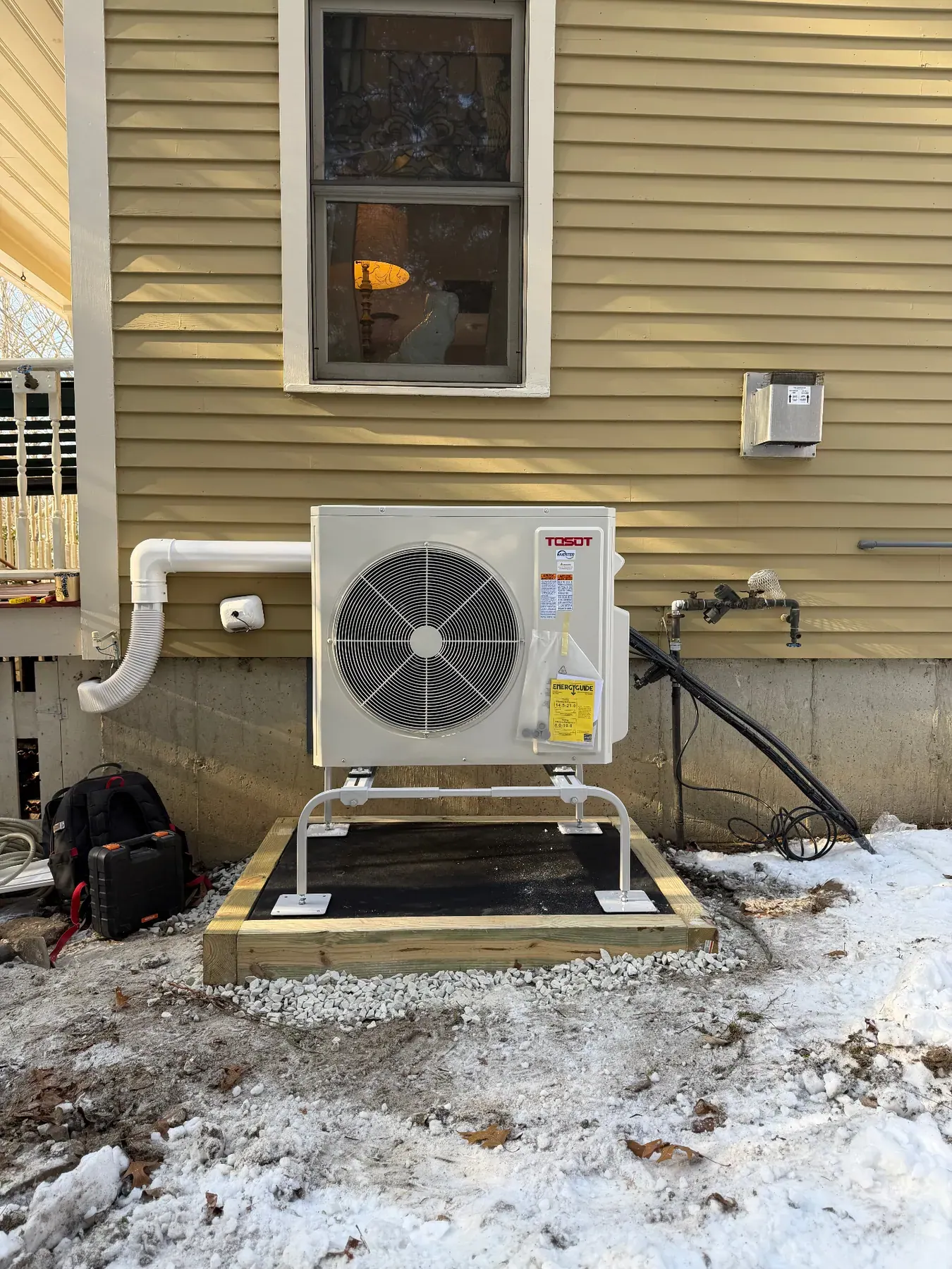 Before and After: AC Installs after MJ Pro Energy work