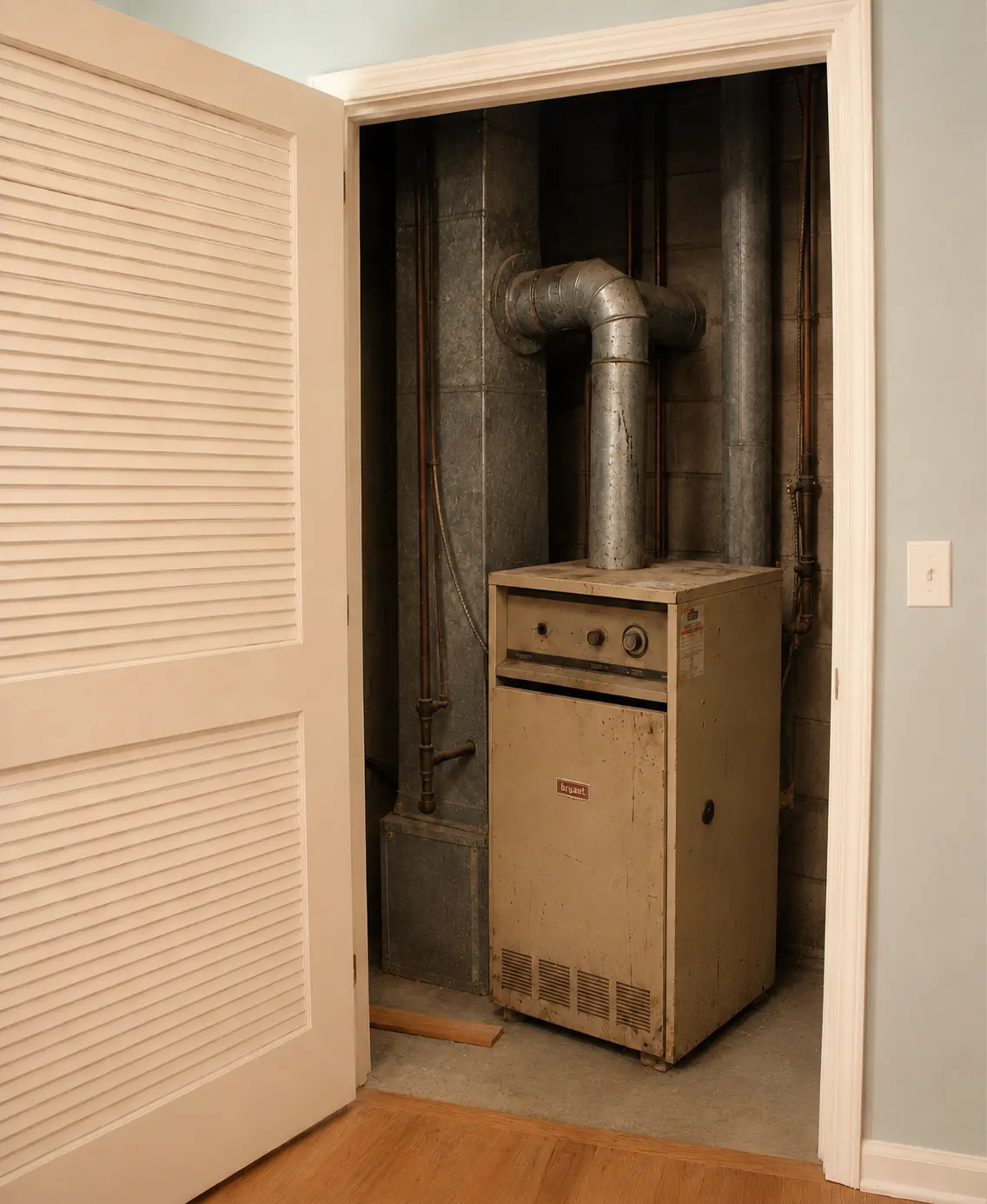 Before and After: Heating Installs before MJ Pro Energy work