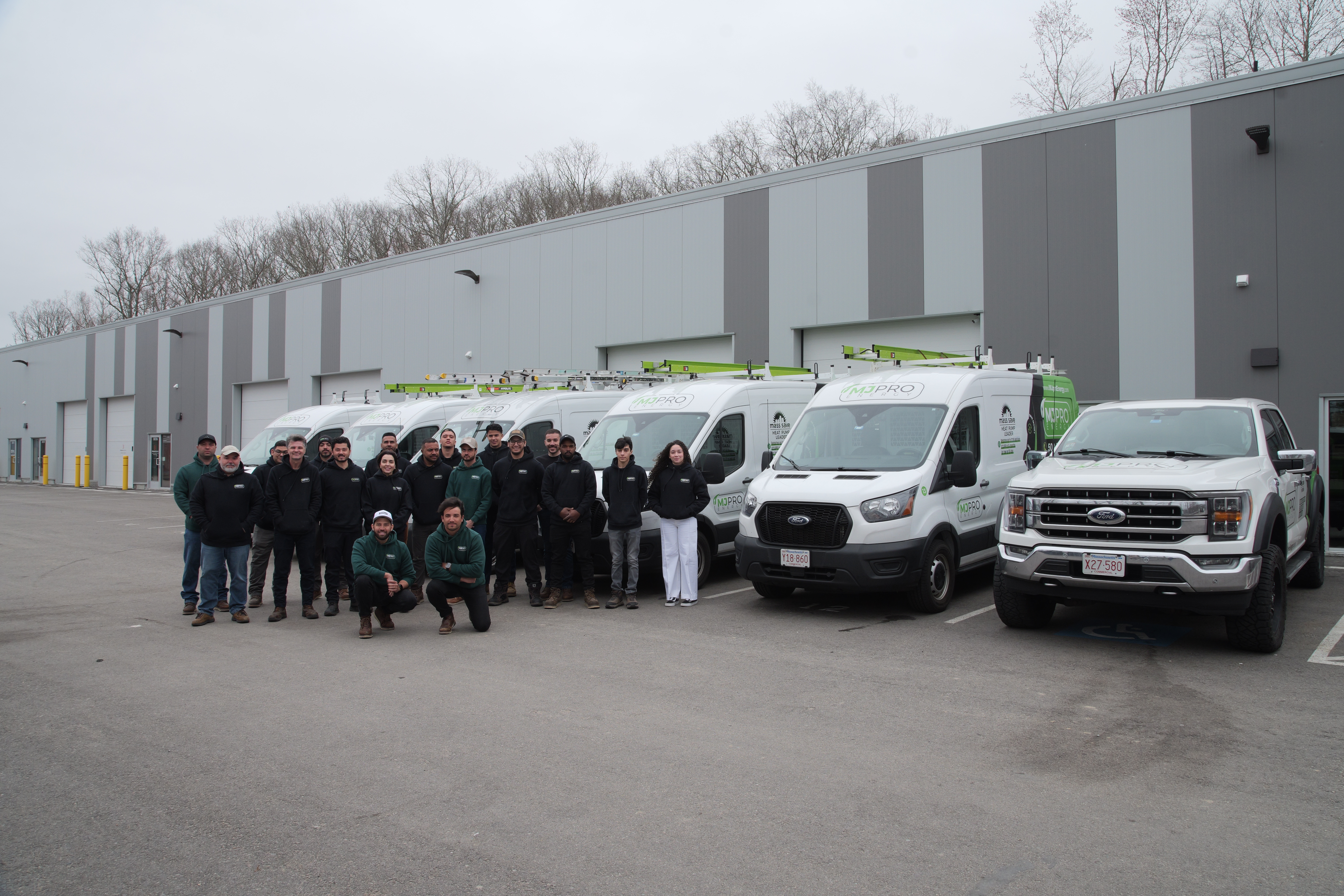 MJ Pro Energy technicians in uniform